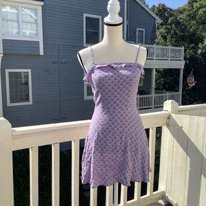 NWOT OLIVACEOUS Lotus Flower Mini Dress